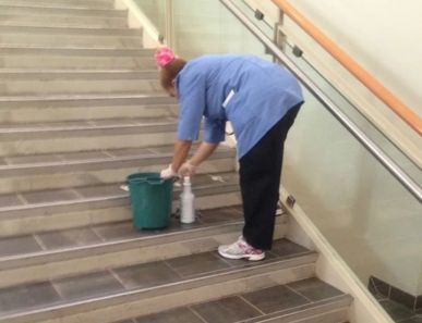 Apartman Site Temizliği Paspas Temizlik