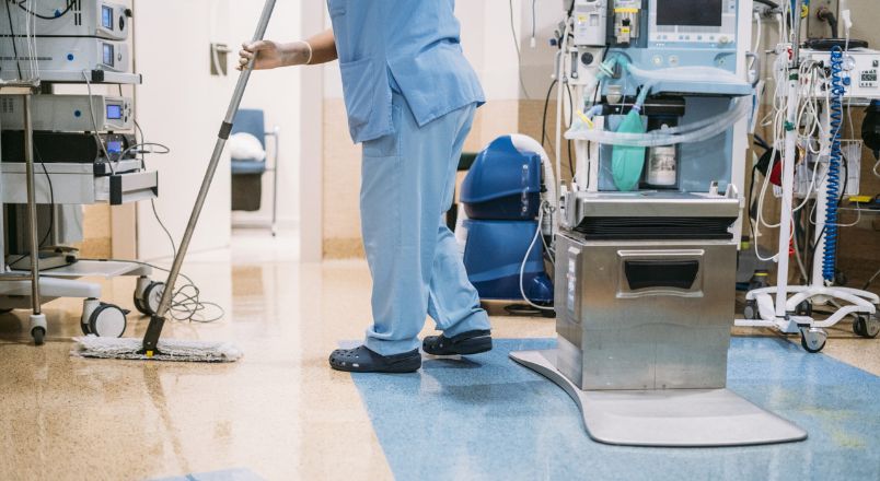 Hastane Okul Temizliği Paspas Temizlik