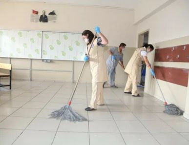 Hastane Okul Temizliği Paspas Temizlik