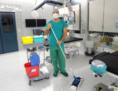 Hastane Okul Temizliği Paspas Temizlik